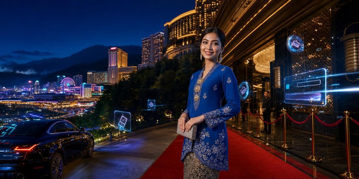 Suasana kasino di Genting Highlands yang menginspirasi pengalaman poker dalam talian